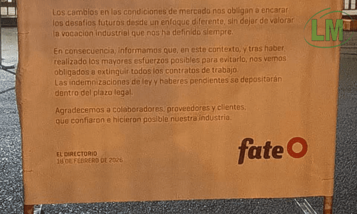 CIERRE DE FATE: TENSIÓN Y RESISTENCIA EN LA PLANTA DE SAN FERNANDO TRAS EL DESPIDO DE 1000 TRABAJADORES