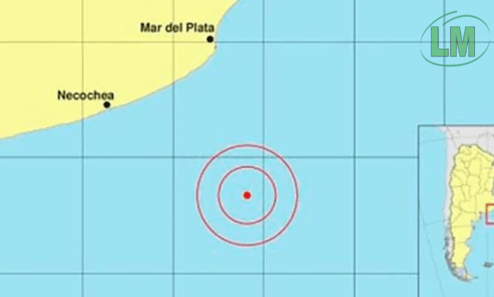 REGISTRARON UN SISMO DE 4.9 GRADOS AL SUR DE MAR DEL PLATA