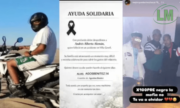 PIDEN AYUDA ECONÓMICA PARA TRASLADAR Y VELAR LOS RESTOS DEL PRESUNTO NARCO MUERTO EN VILLA GESELL