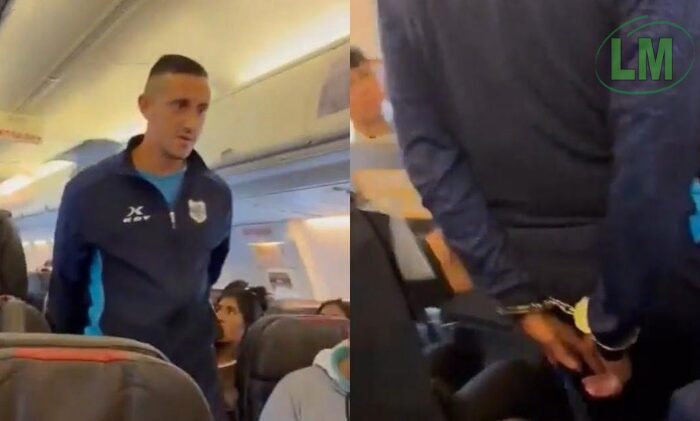UN JUGADOR DE GIMNASIA DE JUJUY GRITÓ “BOMBA” EN UN AVIÓN Y TERMINÓ DETENIDO