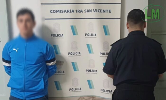 DETUVIERON AL ACUSADO DE APUÑALAR A UN JOVEN EN SAN VICENTE TRAS SEMANAS DE INVESTIGACIÓN