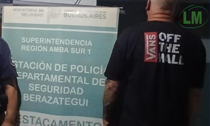 TIROS EN LAS BOMBAS DE AGUA MUNICIPALES: PERSIGUIÓ A UN LADRÓN Y TERMINÓ DETENIDO