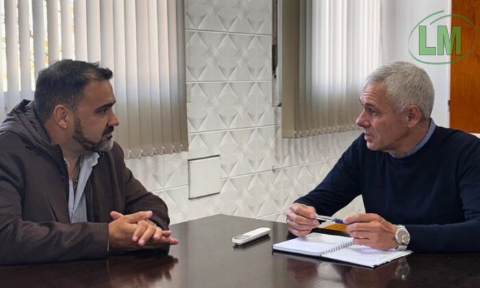 LUAYZA SE REUNIÓ CON EL INTENDENTE DE BERISSO: “LA SEGURIDAD PARA LOS MUNICIPIOS ES UNA PRIORIDAD”