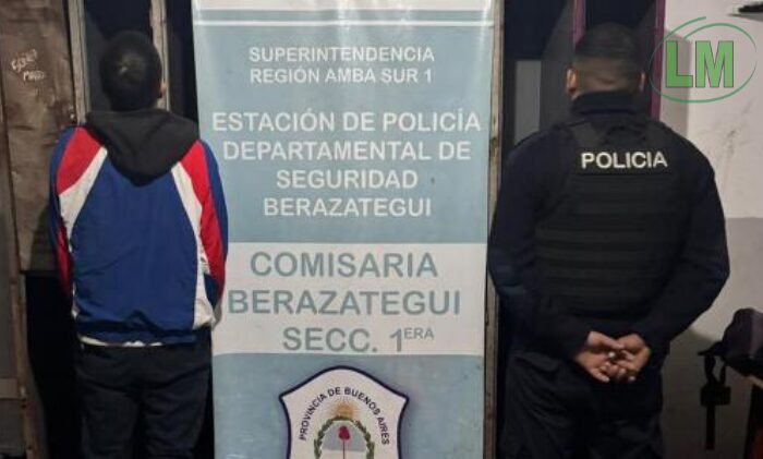 INTENTO DE ROBO EN BERAZATEGUI TERMINA CON DOS DETENIDOS TRAS ATAQUE A UN TRANSEUNTE