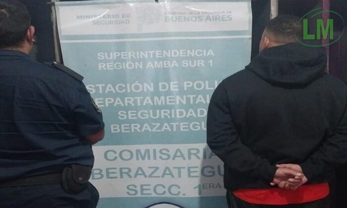 DETUVIERON A UN HOMBRE TRAS UN VIOLENTO ASALTO ARMADO Y TIROTEO EN BERAZATEGUI