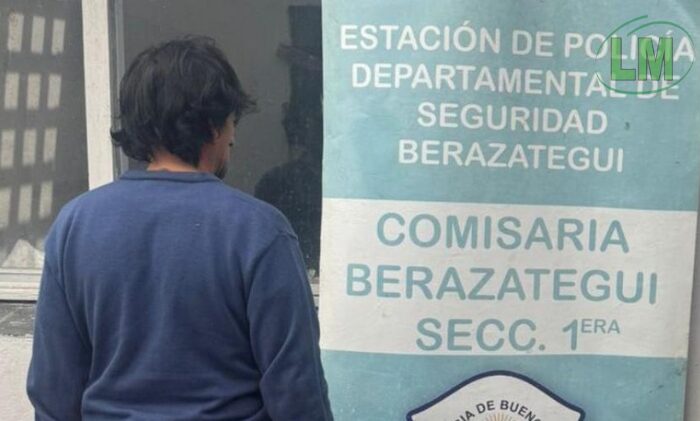 INTENTÓ ROBAR UN CARRO DEL SUPERMERCADO DIA Y FUE DETENIDO EN BERAZATEGUI