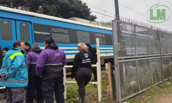 TREN ROCA: FALLECIÓ UNA PERSONA EN LA ESTACIÓN DE BERNAL