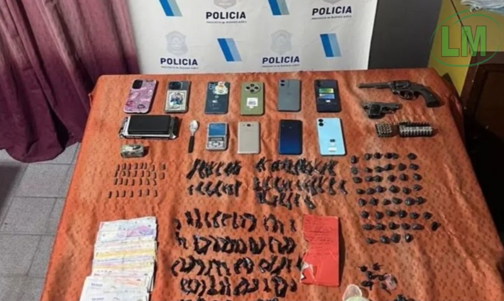 DESBARATARON UNA BANDA NARCO CON SIETE DETENIDOS