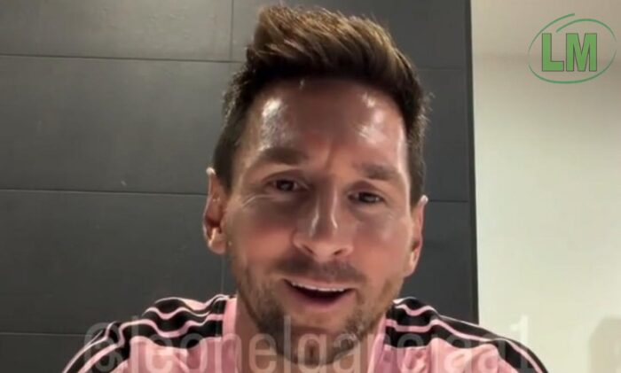 LIONEL MESSI AGRADECIÓ EL MURAL REALIZADO POR VECINOS EN BERAZATEGUI