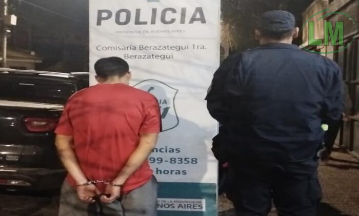 INTENTO DE ROBO EN LA ESTACIÓN DE TRENES DE BERAZATEGUI: PASAJEROS REDUJERON AL DELINCUENTE