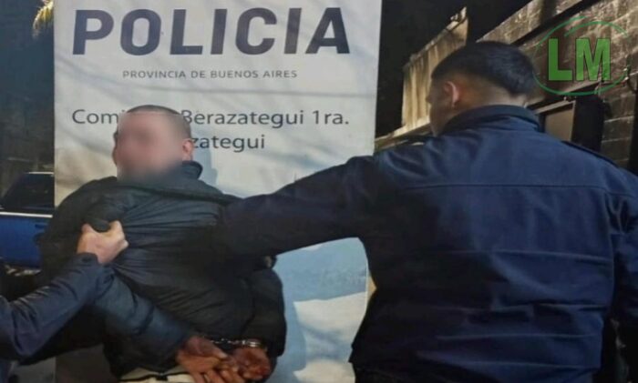 DETENIDO POR VIOLENCIA DE GÉNERO Y DESOBEDIENCIA EN BERAZATEGUI