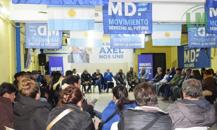 CON LA FUERZA DE LA MILITANCIA, EL MDF QUILMES SE UNE CONTRA EL AJUSTE