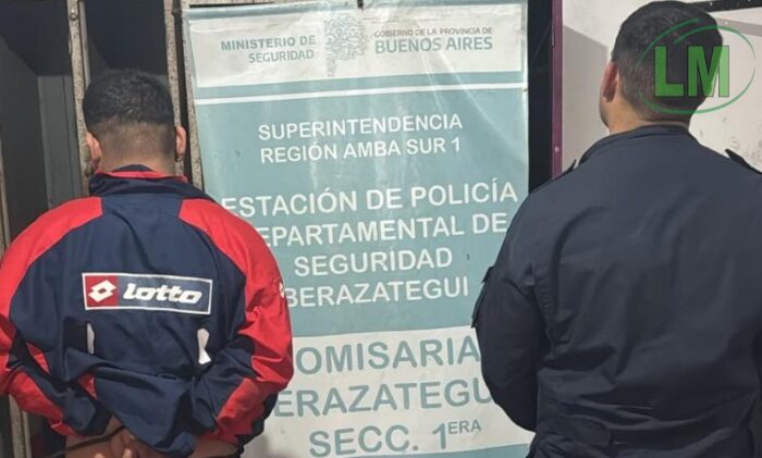 ALLANAMIENTO Y DETENCIÓN EN BERAZATEGUI POR VENTA DE DROGAS