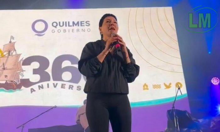 MAYRA MENDOZA DEFENDIÓ LOS FESTEJOS POR EL ANIVERSARIO DE QUILMES Y CRITICÓ LOS RECLAMOS