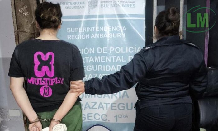 CAYÓ LA MOTOCHORRA DE BERAZATEGUI: INTENTÓ ESCAPAR EN UN ALLANAMIENTO Y FUE DETENIDA