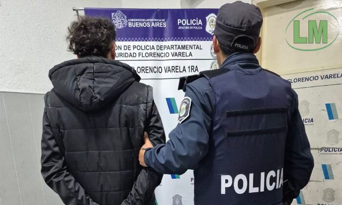DETIENEN A UN HOMBRE EN FLORENCIO VARELA TRAS APUÑALAR A UN VECINO EN EL PECHO