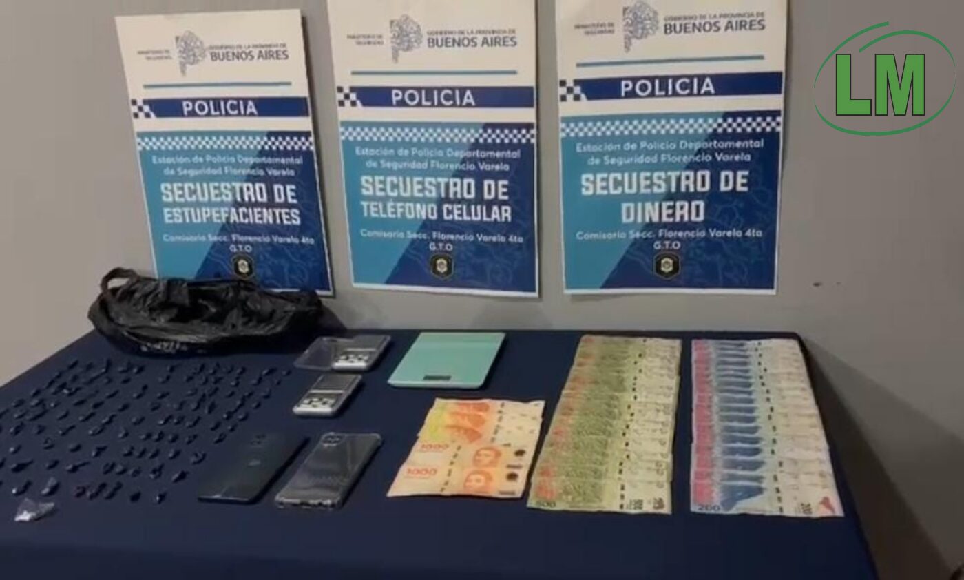 ALLANAMIENTO POR NARCOMENUDEO EN BOSQUES: SECUESTRAN MÁS DE 100 DOSIS DE COCAÍNA