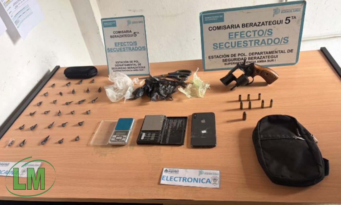 ALLANAMIENTO POR COMERCIALIZACIÓN DE DROGAS EN BERAZATEGUI