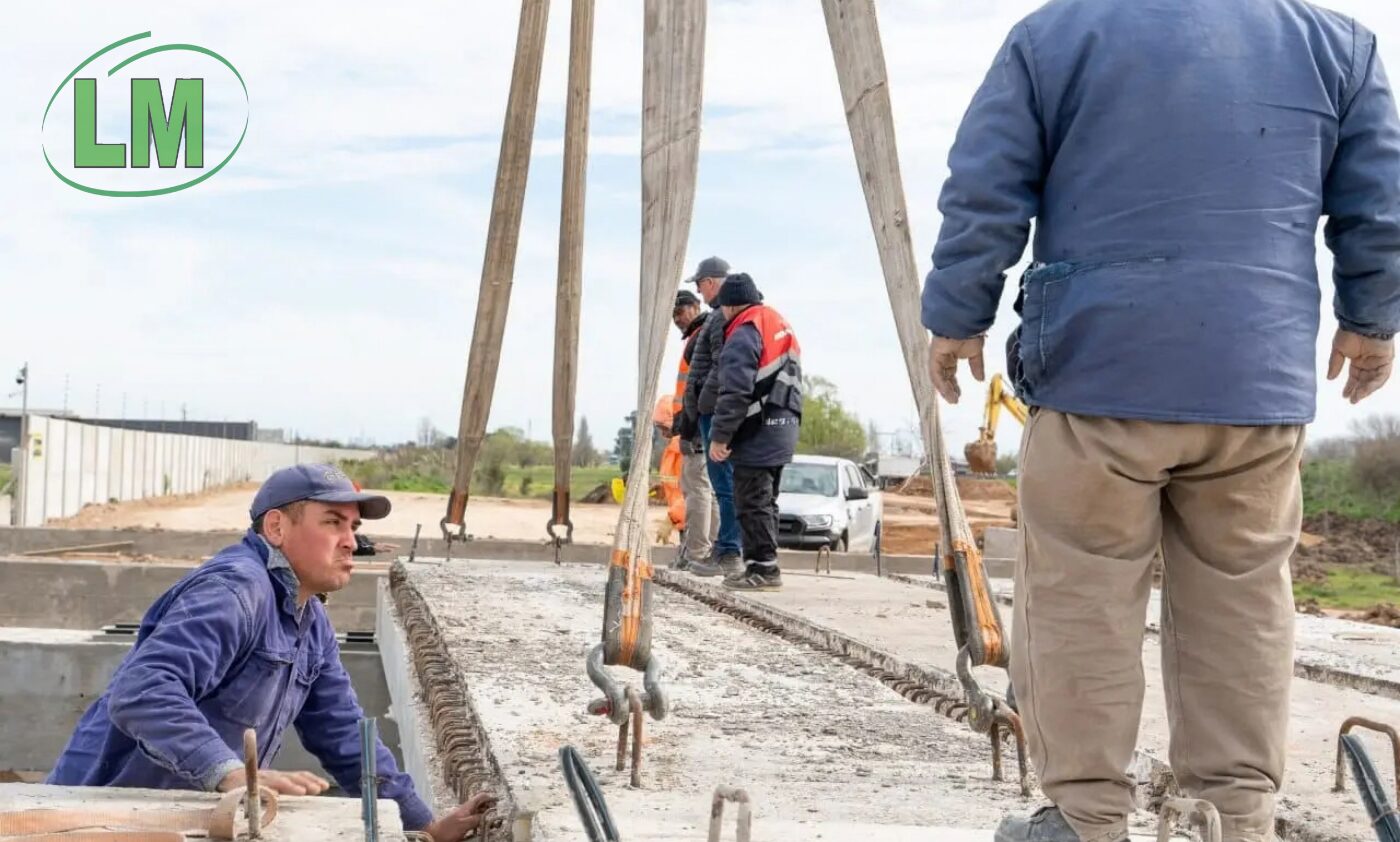 CONSTRUYEN UN NUEVO ACCESO A LA AUTOPISTA BUENOS AIRES LA PLATA EN EZPELETA