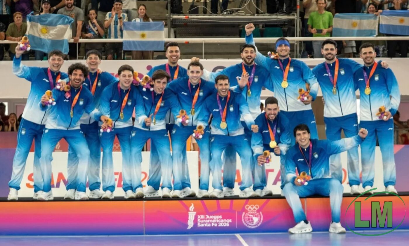 ACTUACIÓN HISTÓRICA DE ARGENTINA EN LOS DEPORTES EN EQUIPO EN SANTA FE 2026