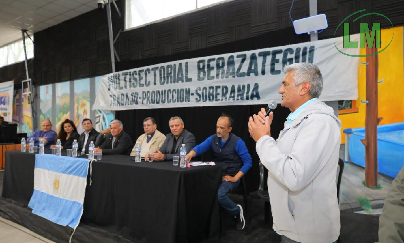 BERAZATEGUI: MASIVO ENCUENTRO MULTISECTORIAL EN DEFENSA DEL TRABAJO Y LA PRODUCCIÓN