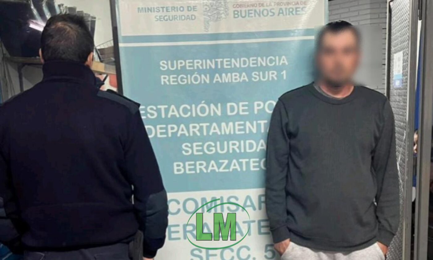 DETUVIERON A UN HOMBRE POR AMENAZAR A SU EX Y ROMPERLE LA CASA EN EL PATO