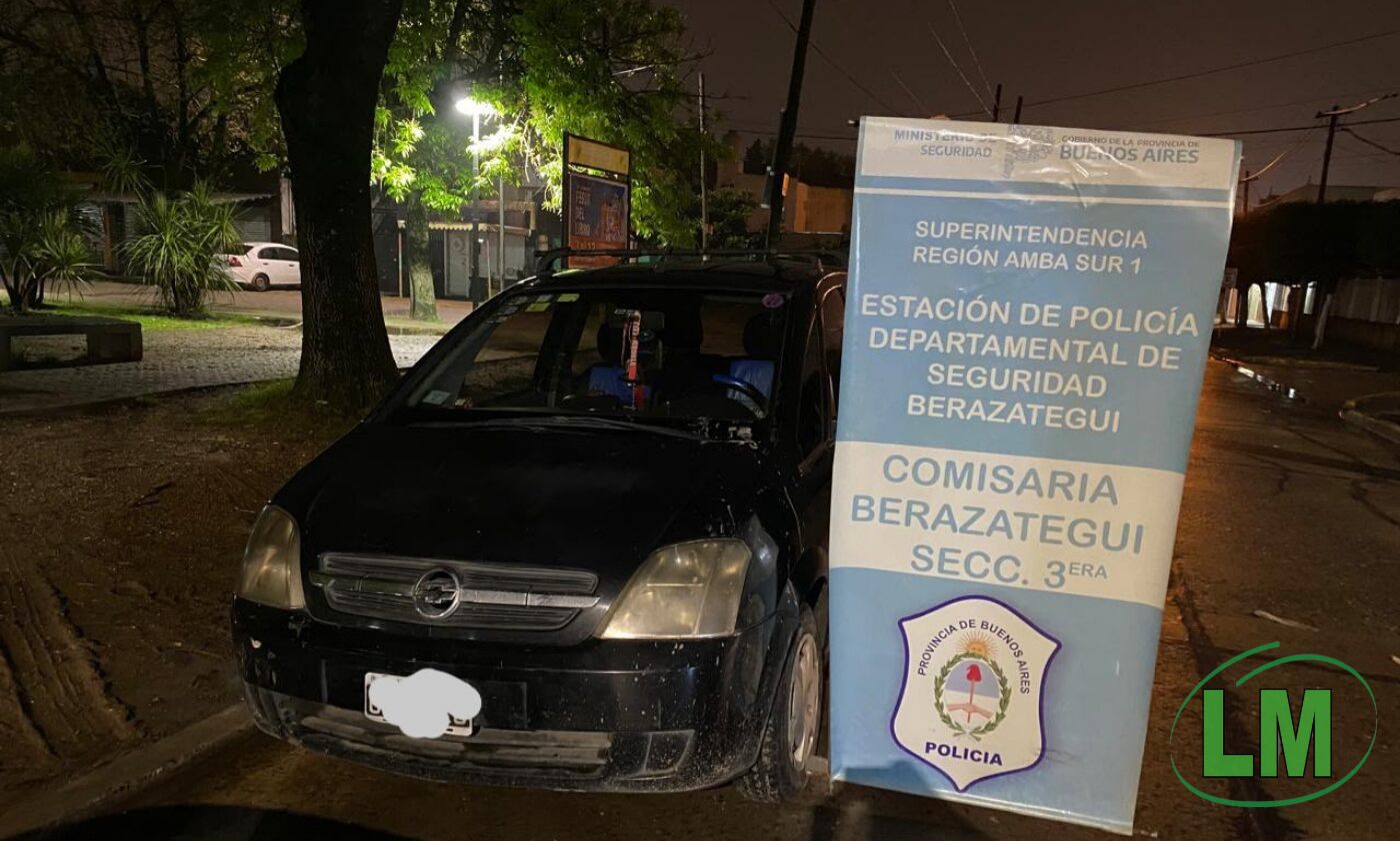 DETIENEN A UN JOVEN QUE ROBÓ LA CASA DE SU EXJEFE EN BERAZATEGUI GRACIAS AL GPS