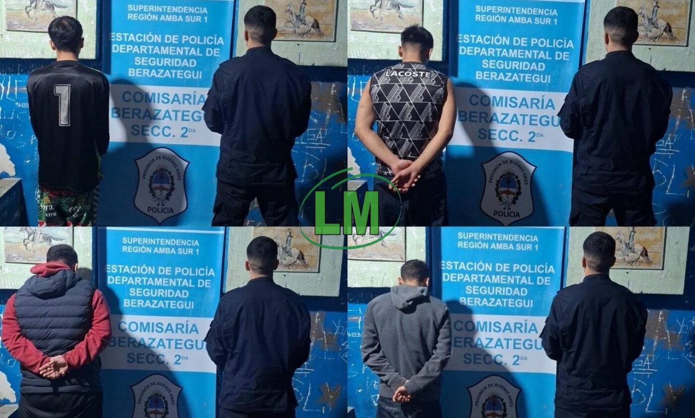 BERAZATEGUI: CUATRO DETENIDOS POR ROBAR EN UN KIOSCO